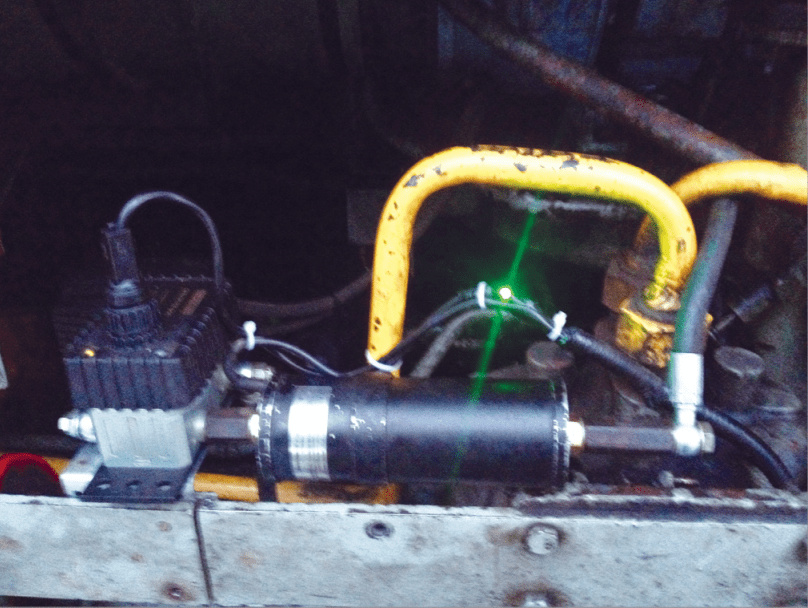 locomotive fuel sensor